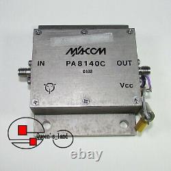 1× M/A-COM PA8140C 10-500MHz 36dB 24dBm SMA RF Power Amplifier