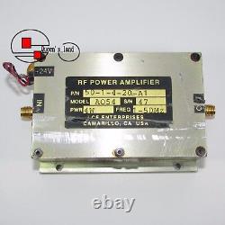 1×USED LCF A054 1-50MHz 20dB 4W 24V SMA Coaxial RF Power Amplifier