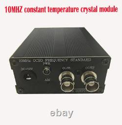 10MHz OCXO Frequency reference clock BNC/Q9 with power adapter