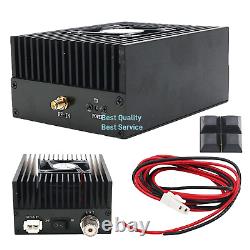 1PCS 80W DMR DPMR P25 C4FM UHF 400-470MHZ Ham Radio Power amplifier Interphone