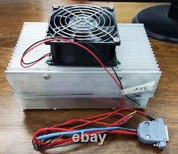 200W UHF Power Amplifier400-470MHz Solid State Microwave Source emit(a particle)