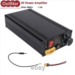 2MHz-30MHz 50W Shortwave Radio RF Power Amplifier with 4-level Low Pass Filter