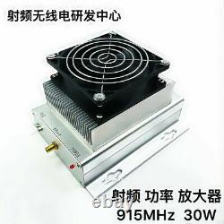 30W 915MHz850-960MHzRF Radio Power Amplifier AMP + heatsink + Fan