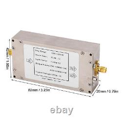 3W Wideband Signal Source Amplifier Flatness 12V RF Power Amplifier 25M-6500MHz