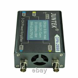 4.06' 2-CH 5W2 DDS Function Signal Generator DC Power Amplifier 0-10MHz New