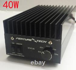 40W 1.5MHz-30MHz Shortwave Broadband Linear Power Amplifier HF for HAM Radio QRP