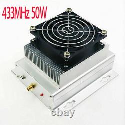 433MHZ 400-470MHZ UHF 50W UHF RF Radio Power Amplifier AMP DMR + heatsink