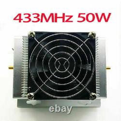 433MHZ 400-470MHZ UHF 50W UHF RF Radio Power Amplifier AMP DMR + heatsink