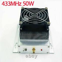 433MHZ 400-470MHZ UHF 50W UHF RF Radio Power Amplifier AMP DMR + heatsink