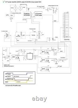 50-54 MHz power amplifier 2000W KIT for manual construction