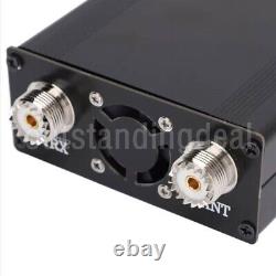 50W Shortwave Radio 2MHz-30MHz RF Power Amplifier with 4-level Low Pass Filter