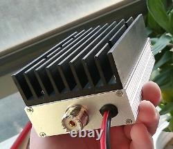 50W UHF 400-470MHZ RF Power Amplifier Walkie Talkie DMR DPMR P25 C4FM SFK Analog