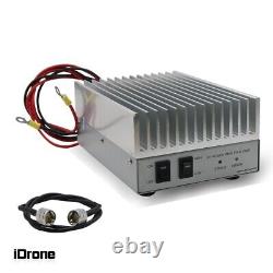 60W UHF/VHF Dual Band Power Amplifier 420-460MHz 130-170MHz Ham Radio Amplifier