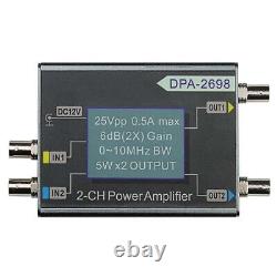 Amplifier DDS Function Power Amplifier 10MHz 25Vpp Signal Generator Replacem