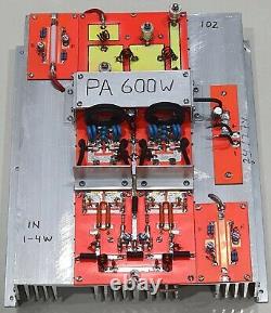 Amplifier Module 500W FM 87,5-108 Mhz + Heatsink + Low Pass Filter + DC Coupler