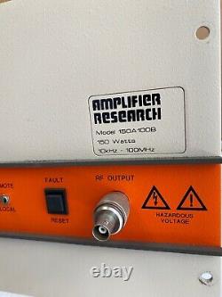 Amplifier Research150A100B 150Watt CW 10kHz100MHz RF Power Amplifier 30DayWarr