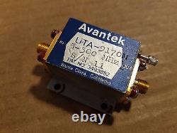 Avantek UTA-9170 RF Microwave Amplifier SMA(f) 5-500MHz +15VDC Power Amp #11