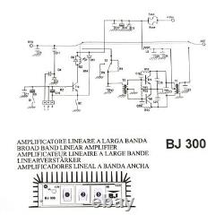BJ300 Plus 3-30MHz HF Power Amplifier (with Fan) 100W FM 150W AM 300W SSB