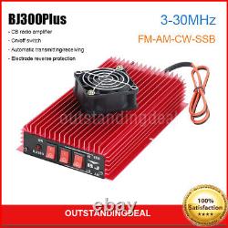 BJ300Plus 3-30MHz CB-Radio Power Amplifier with Fan FM-AM-CW-SSB Working Mode//