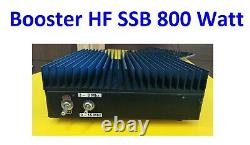 Booster Amplifier HF SSB 800W Amateur 80m 40m 20m 7Mhz with Low Pass Filter