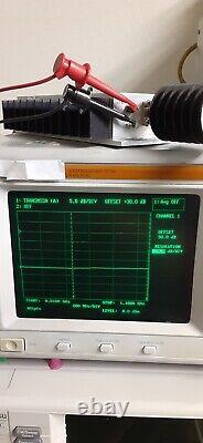 Broadband RF Power Amp 10MHz-1GHz 1 Wt NF=8dB 34dB min gain VSWR 2/2.5 US Made