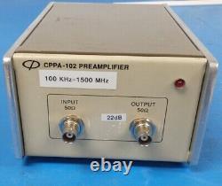 Com-Power CPPA-102 PEAMPLIFIER PRE AMPLIFIER 100 kHz-1500 MHz