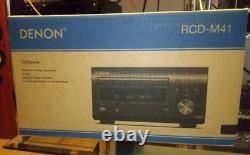 Denon RCD-M41 Radio Discrete Power Amplifier Bluetooth CD 76MHz to 95MHz New