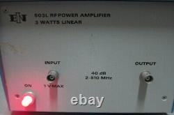 EIN 503L RF Power Amplifier, 3 Watts Linear, 40dB, 2-510MHz