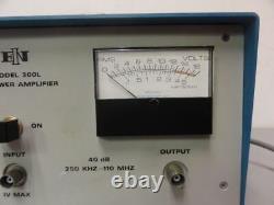 EIN Model 300L RF Power Amplifier, 40dB, 250kHz-110MHz