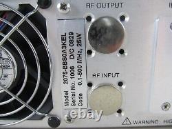 EMPOWER 2075 BBS0A3KEL. 01-500MHz 25W High Power RF Amplifier AS IS for Repair