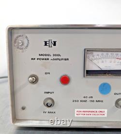 ENI 300L RF Power Amplifier, 40dB, 40 dB / 3W, 250kHz 110 MHz