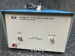 ENI 411LA Portable 40dB 150kHz-300MHz 10W Linear RF Power Amplifier 411 LA