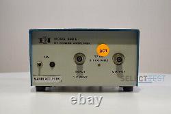 ENI 500L RF POWER AMPLIFIER, 2 500 MHz, 300 mW, 27 dB, 50? (REF688)