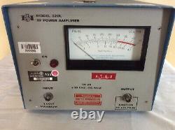 ENI MODEL 320L RF POWER AMPLIFIER 250 KHz TO 110MHz 20W