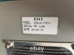 ENI MODEL 325LA RF POWER AMPLIFIER, 50 db, 250 KHZ TO 150 MHZ