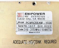 Empower pcm5c5eam microwave rf Power Amplifier 2110-2170 MHz 10w