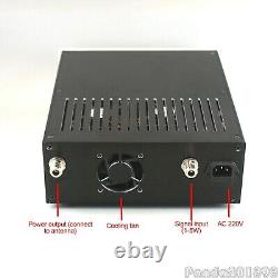 FM Power Amplifier RF Radio Frequency Amplifier FM 87-108MHZ for Broadcasting