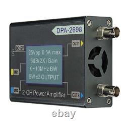 Function Signal Generator Power Amplifier Signal Source Power Amplifier 10mhz