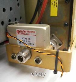 GE Mastr III continuous duty RF power amp/amplifier hi band VHF 138-174 MHz 110W