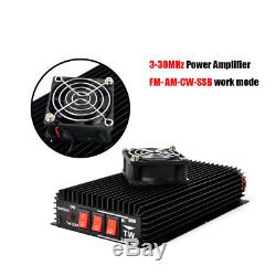 HF Power Amplifier 3-30Mhz AM FM SSB Amplifier cooling fan For Handheld Radio