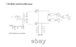 HF linear amplifier MRF300 NXP LDMOS 600W 1.8-54 MHz