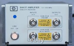 HP/Agilent 8447F Preamplifier (8447D)/Power Amplifier (8447E) 0.1-1300 MHz