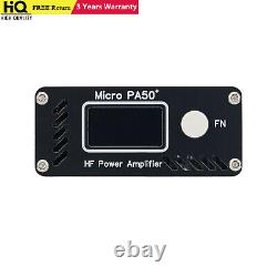 Hamgeek Micro PA50+ (PA50 Plus) 50W 3.5MHz-28.5MHz HF Power Amplifier HF Amp HOT