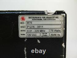 IFI Instrunments M75 Power Amplifier 10 kHz to 220 MHz, 75 Watts