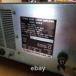 Imperfect Tokyo Hy-Power HL-1K/6 Tube Type Linear Amplifier 50MHz Band F/S JP