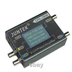 JUNTEK DPA-2698 10MHz 25Vpp 2CH DC Power Amplifier DDS Function signal Generator