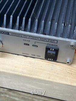 KENWOOD VB-50 1200MHz FM Power Amplifier Untested