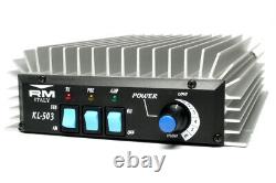 LINEAR AMPLIFIER RM KL503 ALL MODE 20-30 MHz 6 WAY OUTPUT POWER REFRUBISHED