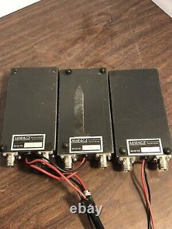 Lot Of 3 Mirage D 15 N Power Amplifier 1W In-15W Out 420-450 MHz