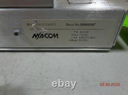 M/A-COM HARRIS CELWAVE MASTR III VHF 110W Power Amp 150-174 Mhz EA101292V12 #C